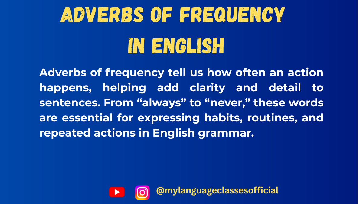 Adverbs of Frequency in English: Usage, Rules, and Examples