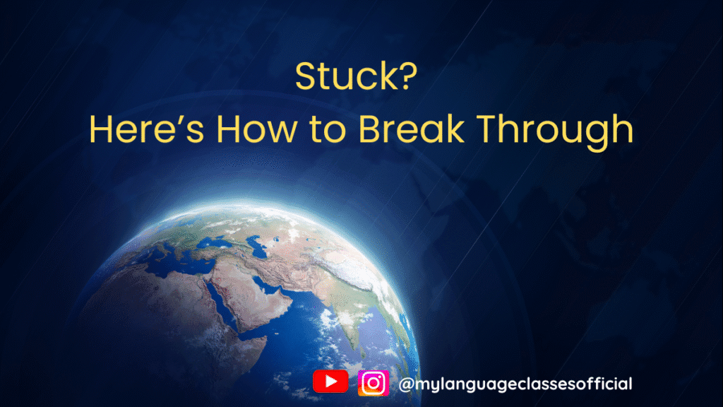 Feeling stuck in language learning? Discover causes of plateaus and how to break through with expert tips from My Language Classes.