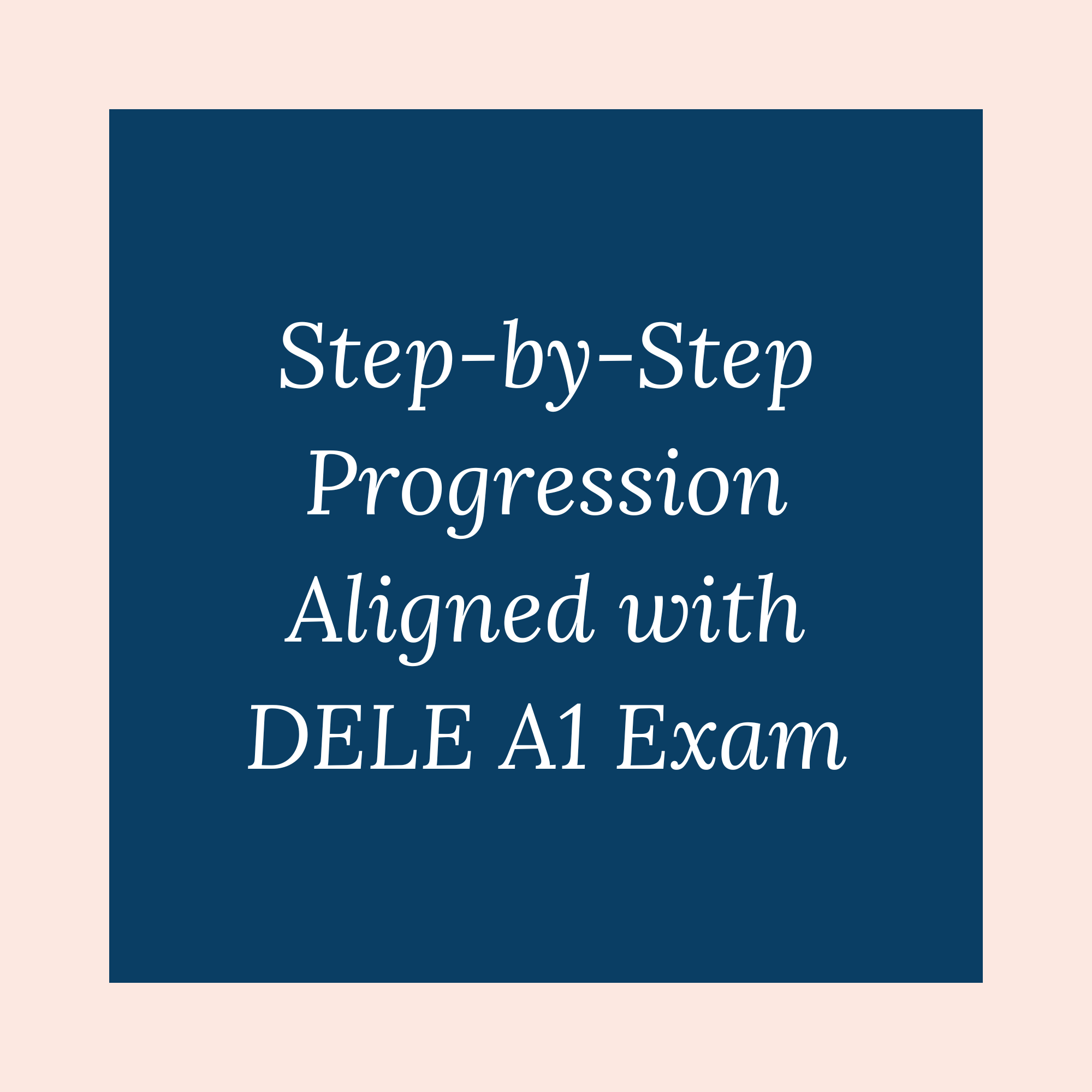 Mastering Spanish Grammar for DELE A1 by My Language Classes with step by step progression aligned with DELE A1 exam from The Complete Spanish DELE A1 Package for Beginners (7 book series)